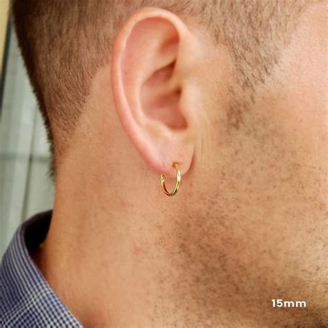 male designer earrings